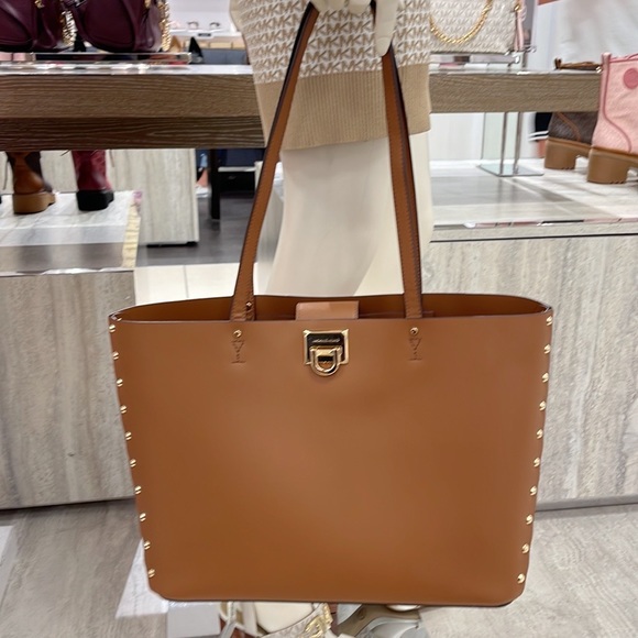 MICHAEL KORS MANHATTAN LARGE SHOULDER TOTE BAG